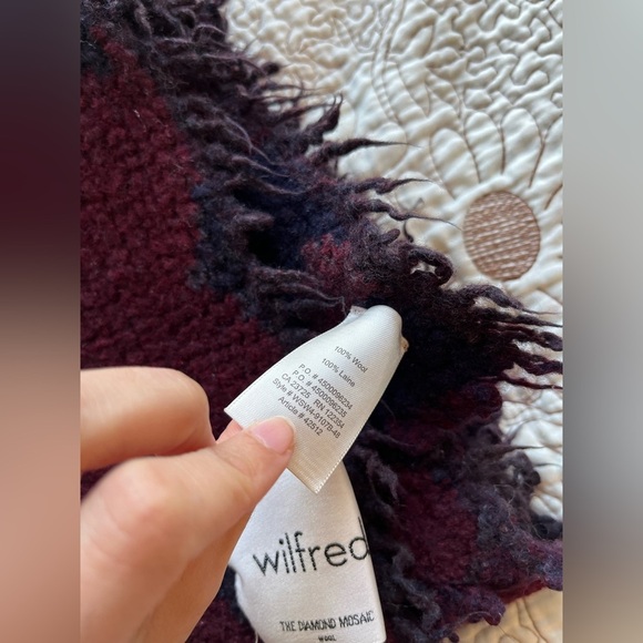 Wilfred Wool Mosaic Diamond Scarf - Picture 2 of 13